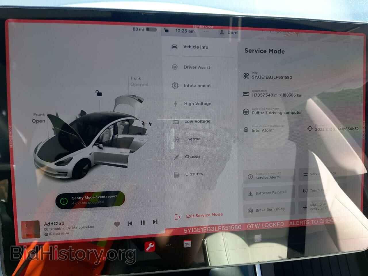 2020 TESLA MODEL 3 - VIN: 5YJ3E1EB3LF651580 - Фото 9
