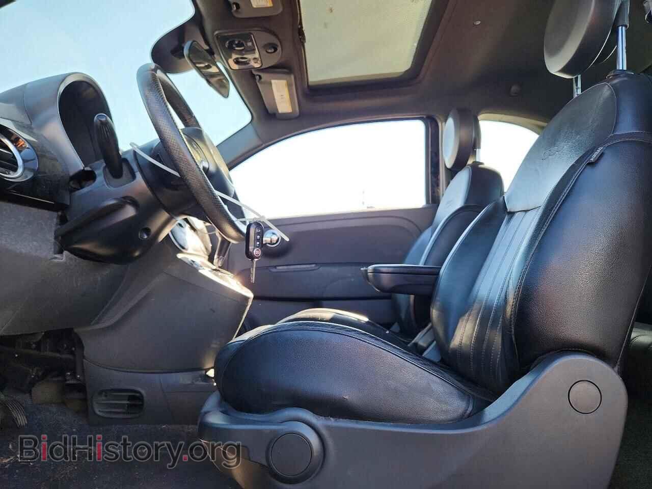 2015 FIAT 500 - VIN: 3C3CFFBR9FT507764 - Фото 7