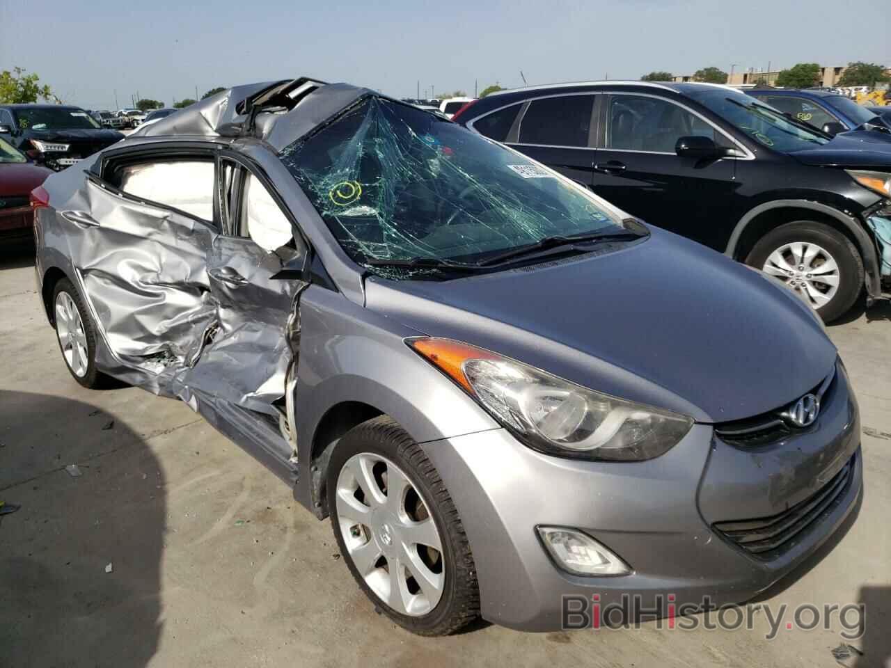 Photo KMHDH4AE2CU464945 - HYUNDAI ELANTRA 2012