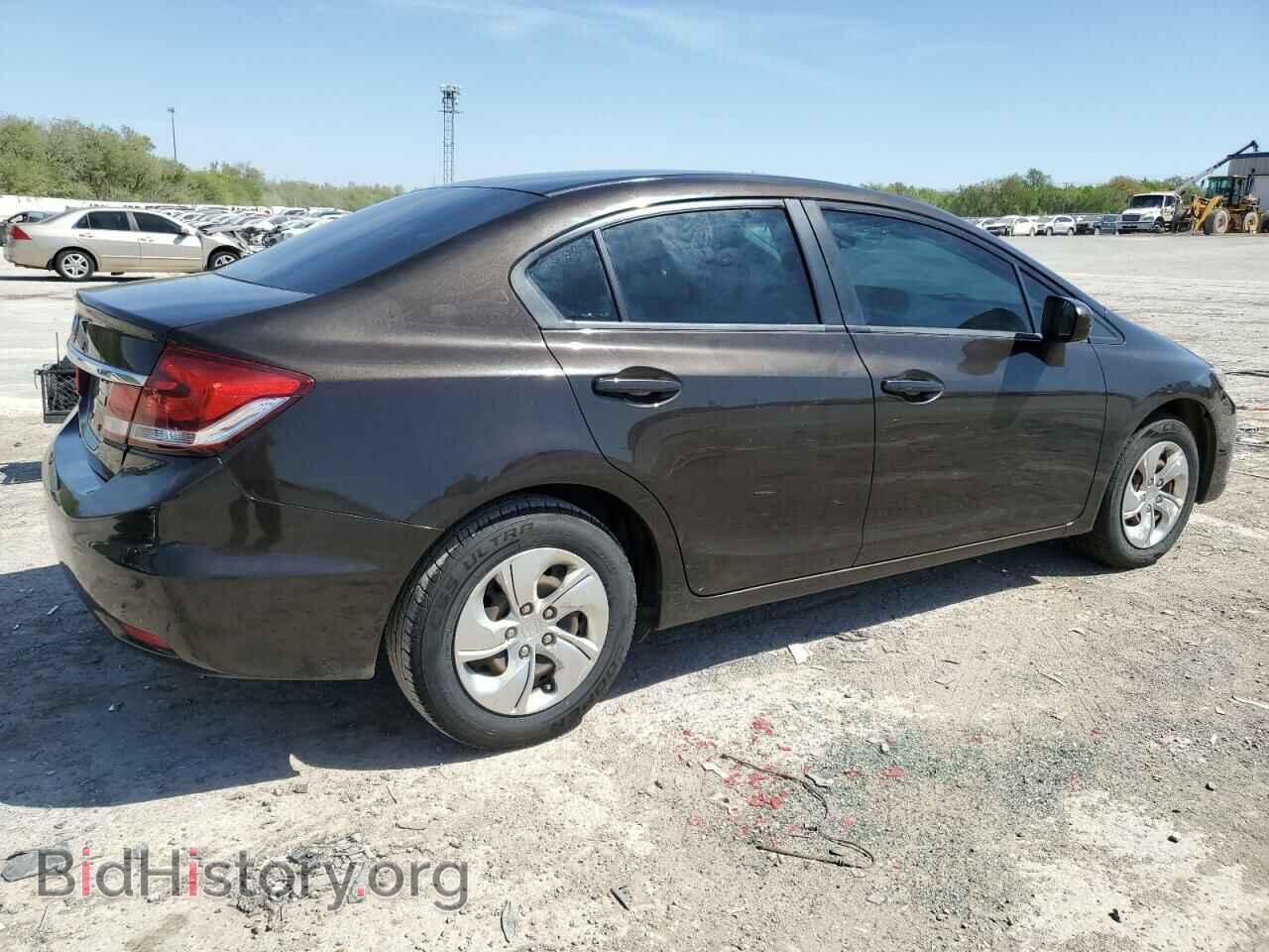 2014 HONDA CIVIC - VIN: 2HGFB2F57EH512121 - Фото 3