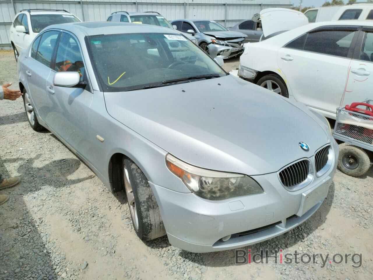 Photo WBANE53567CY07494 - BMW 5 SERIES 2007