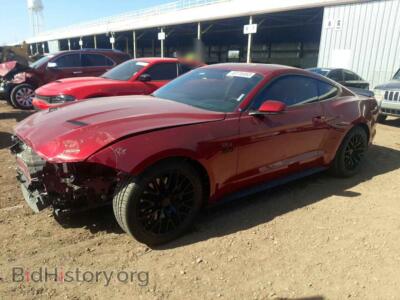 2018 Ford MUSTANG Mustang GT, красный — VIN 1FA6P8CF4J5142396, Copart