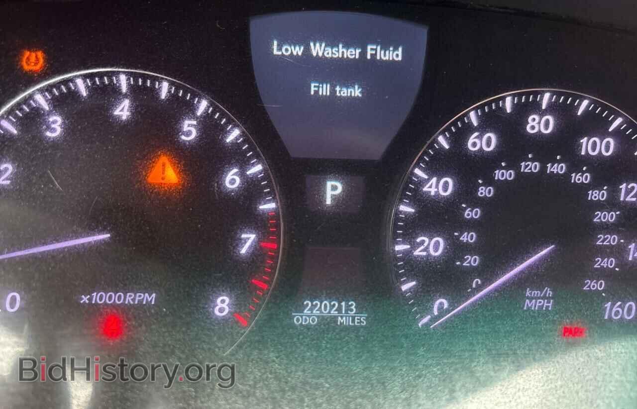 2010 LEXUS LS460 - VIN: JTHBL5EF2A5093035 - Фото 8