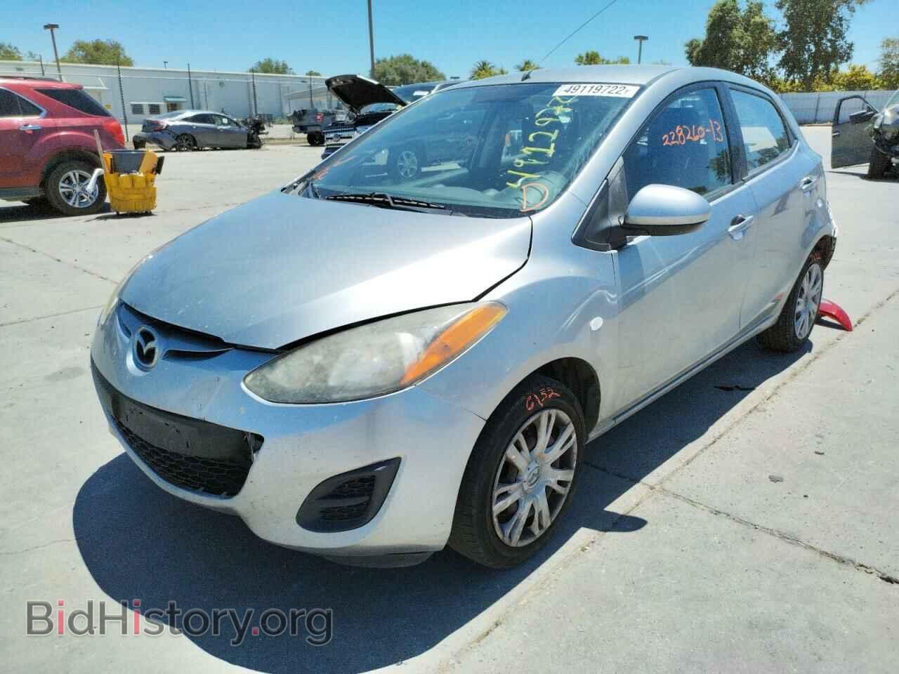 2013 MAZDA 2 - VIN: JM1DE1KZ0D0153536 - Photo 2