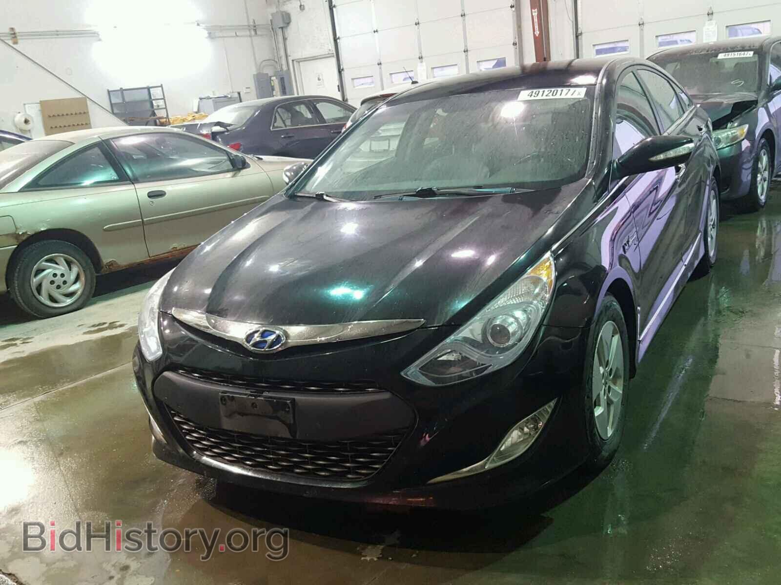 2012 HYUNDAI SONATA - VIN: KMHEC4A41CA042158 - Фото 2