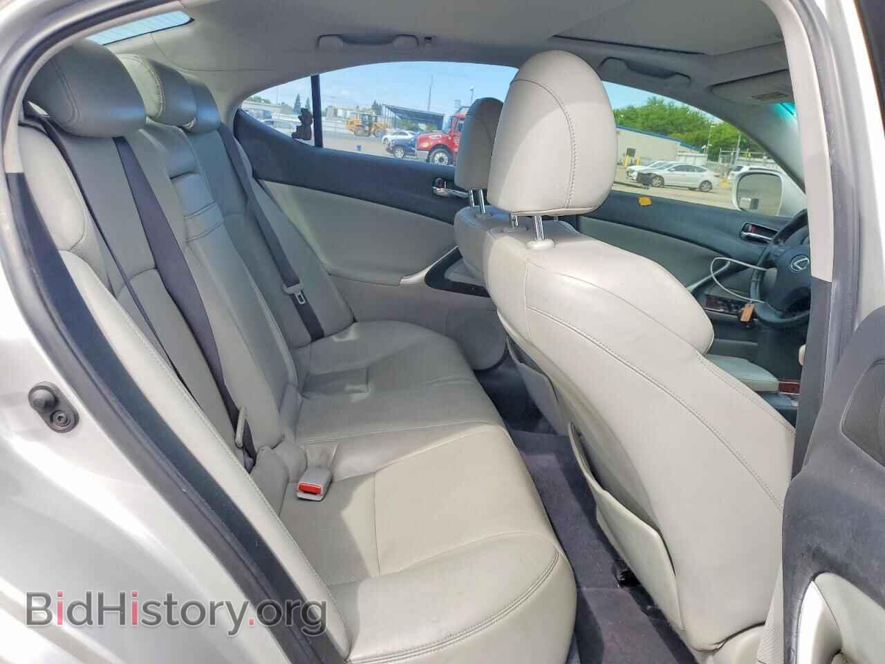 2006 LEXUS IS - VIN: JTHBE262X62006995 - Фото 10