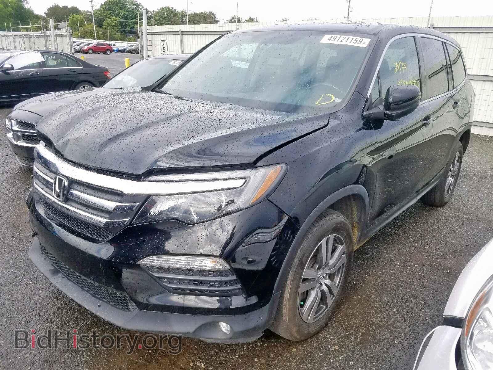 2017 HONDA PILOT EXL - VIN: 5FNYF6H59HB003075 - Фото 2
