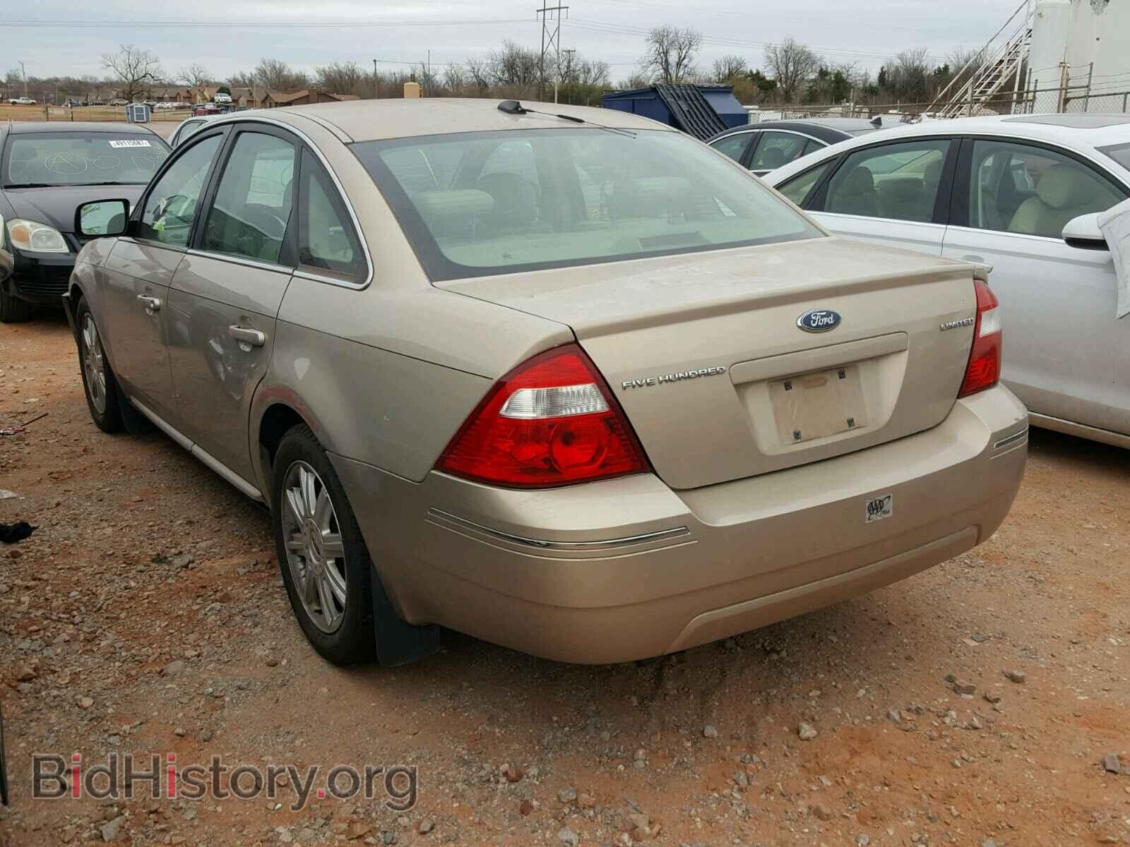2007 FORD FIVE HUNDR - VIN: 1FAFP25127G104869 - Фото 3
