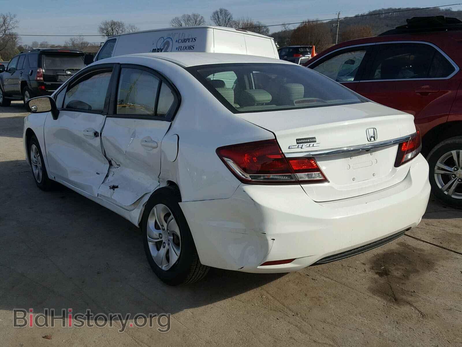2014 HONDA CIVIC - VIN: 19XFB2F50EE056201 - Фото 3