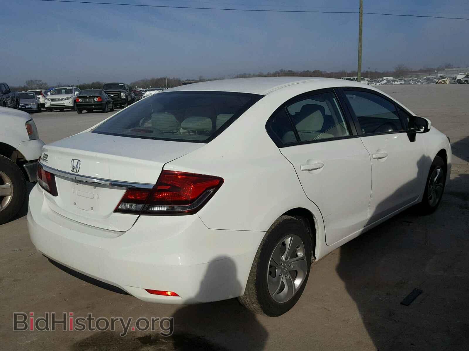 2014 HONDA CIVIC - VIN: 19XFB2F50EE056201 - Фото 4