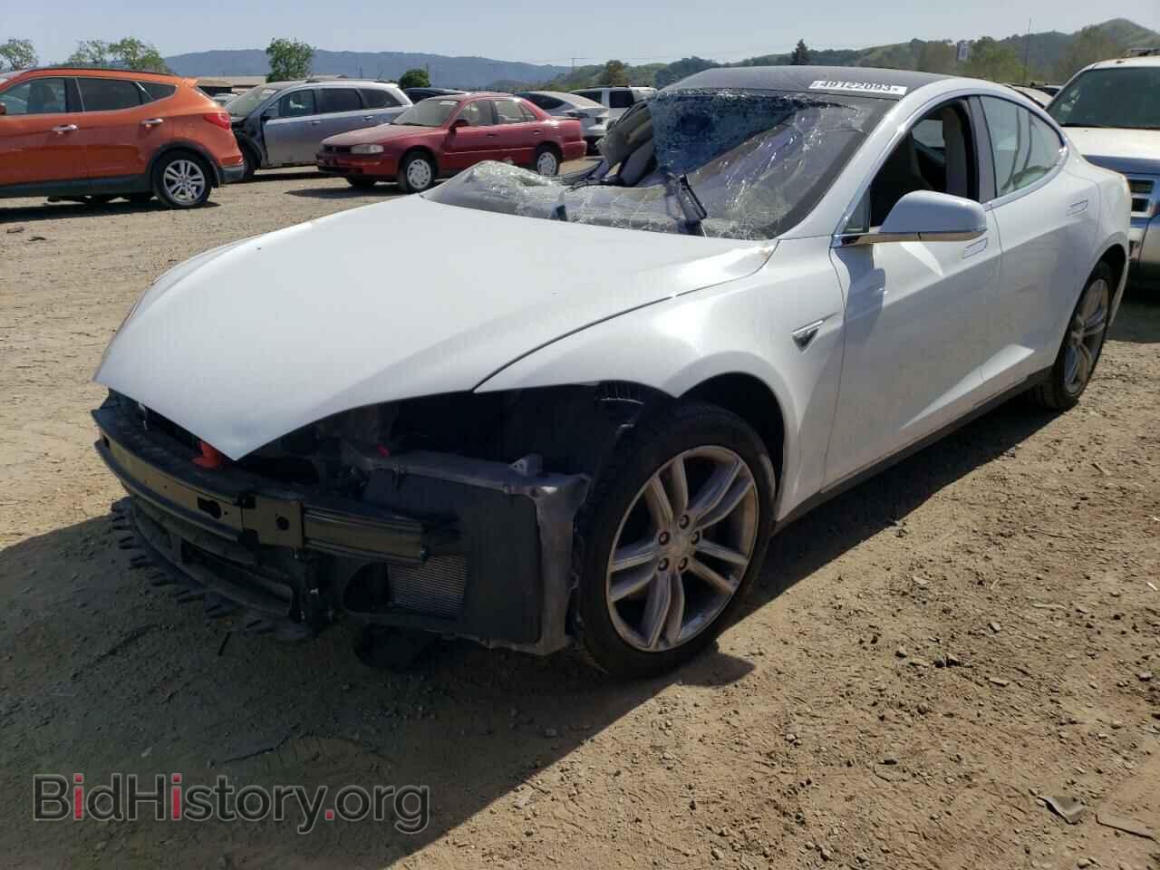 Photo 5YJSA1S1XFFP50128 - TESLA MODEL S 2015