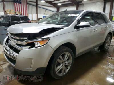 2012 Ford EDGE SEL, серебристый — VIN 2FMDK4JC7CBA51683, Copart