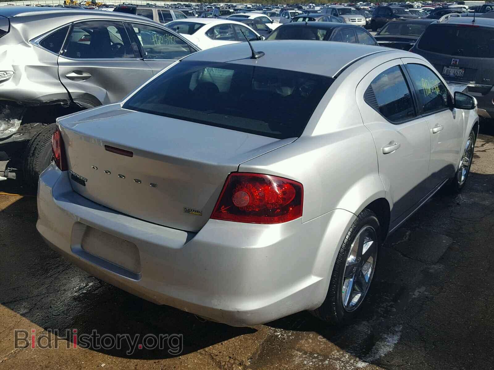 2011 DODGE AVENGER - VIN: 1B3BD2FG0BN546348 - Фото 4
