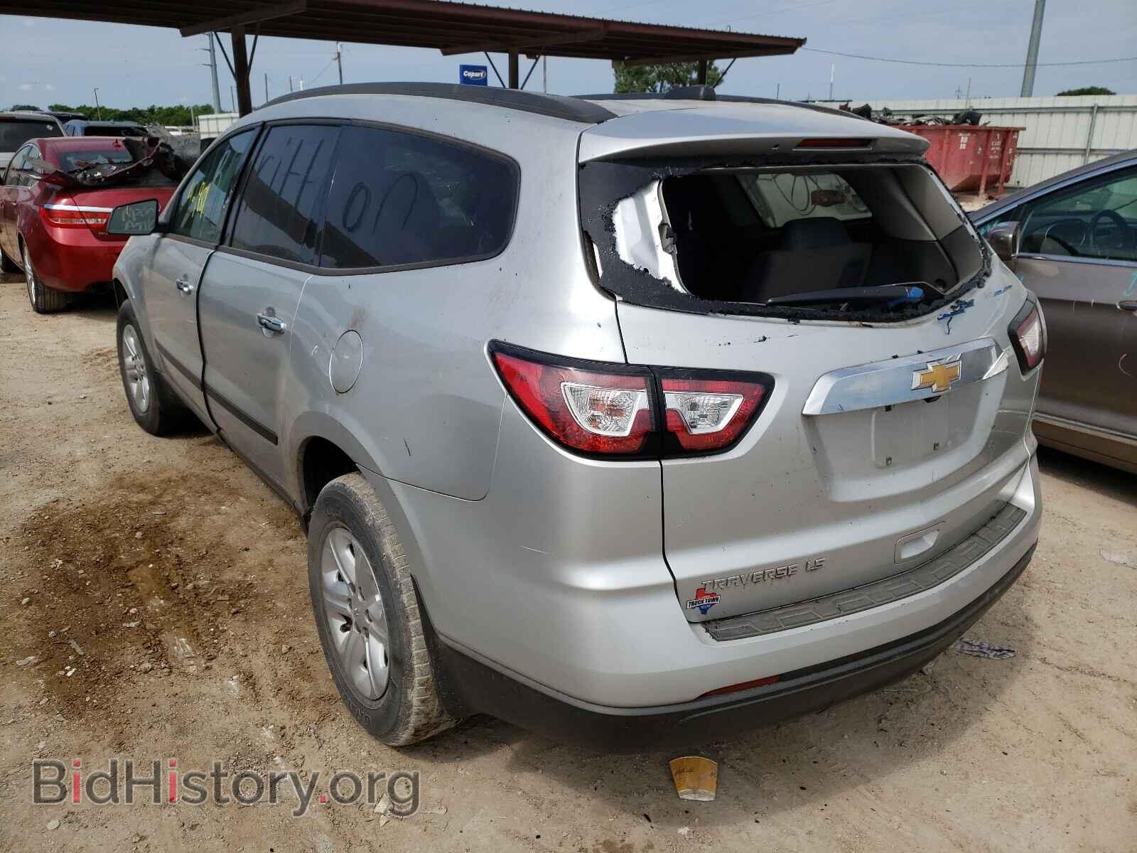 2017 CHEVROLET TRAVERSE - VIN: 1GNKRFKD6HJ310071 - Фото 3