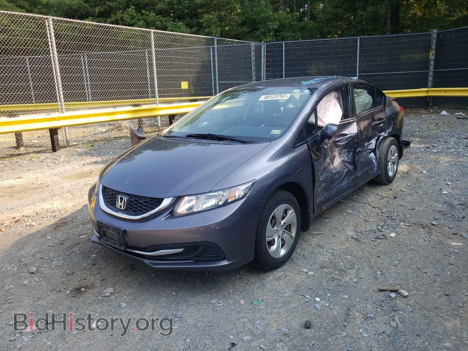 2014 HONDA CIVIC - VIN: 19XFB2F53EE083201 - Фото 2