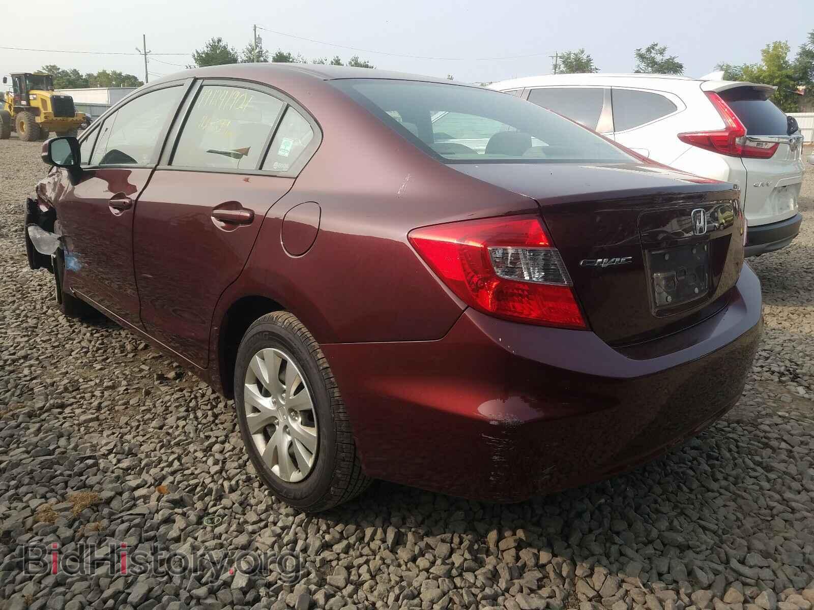 2012 HONDA CIVIC - VIN: 19XFB2F57CE347808 - Фото 3