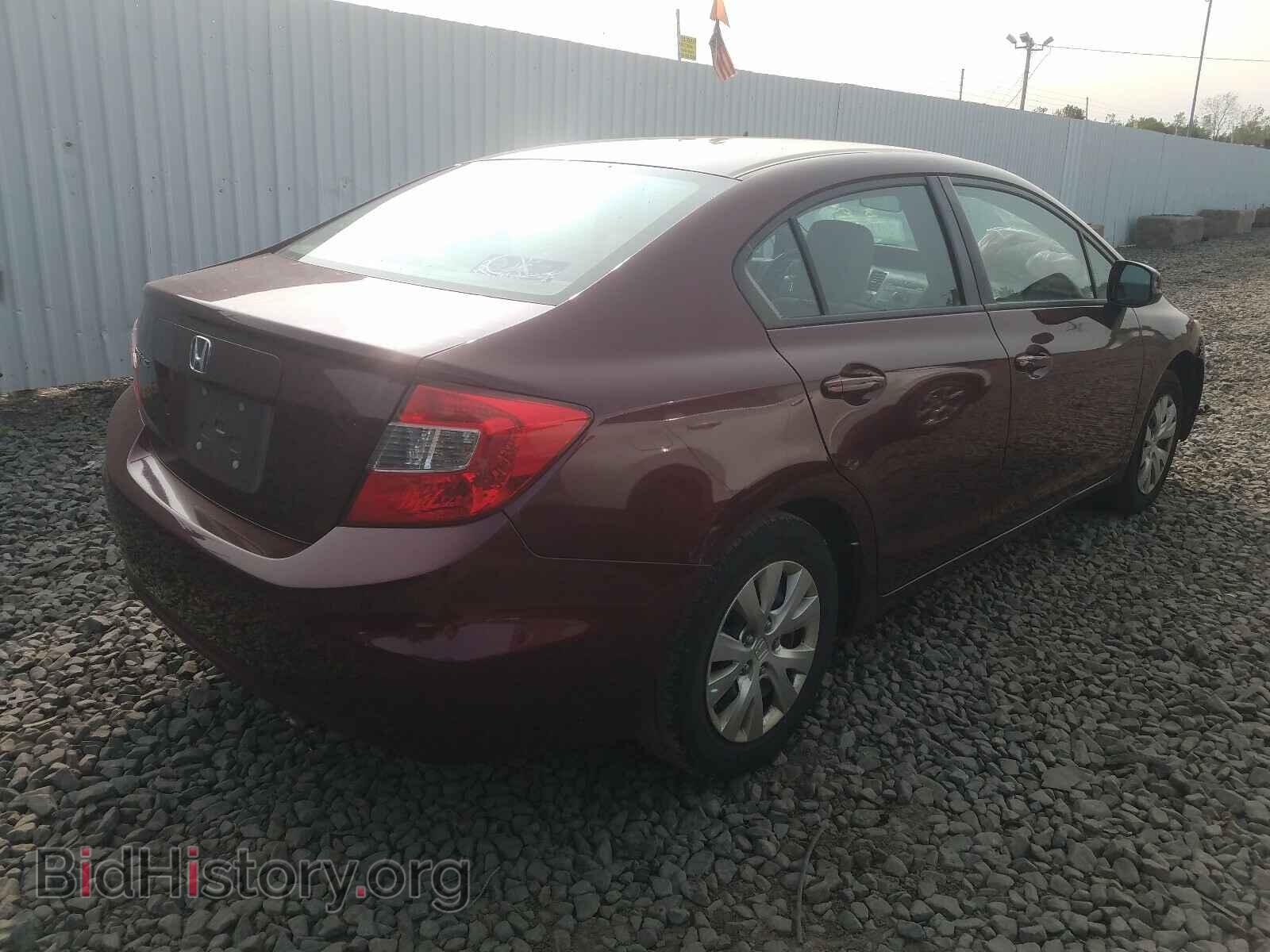 2012 HONDA CIVIC - VIN: 19XFB2F57CE347808 - Фото 4