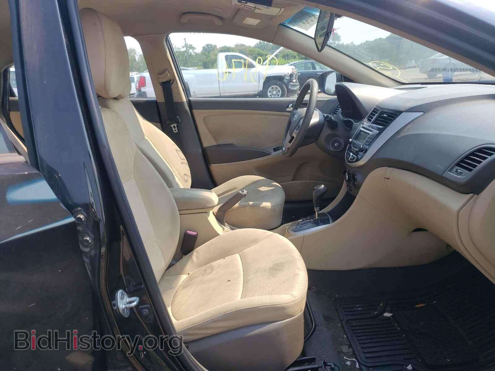 2013 HYUNDAI ACCENT - VIN: KMHCU4AE4DU355900 - Фото 5