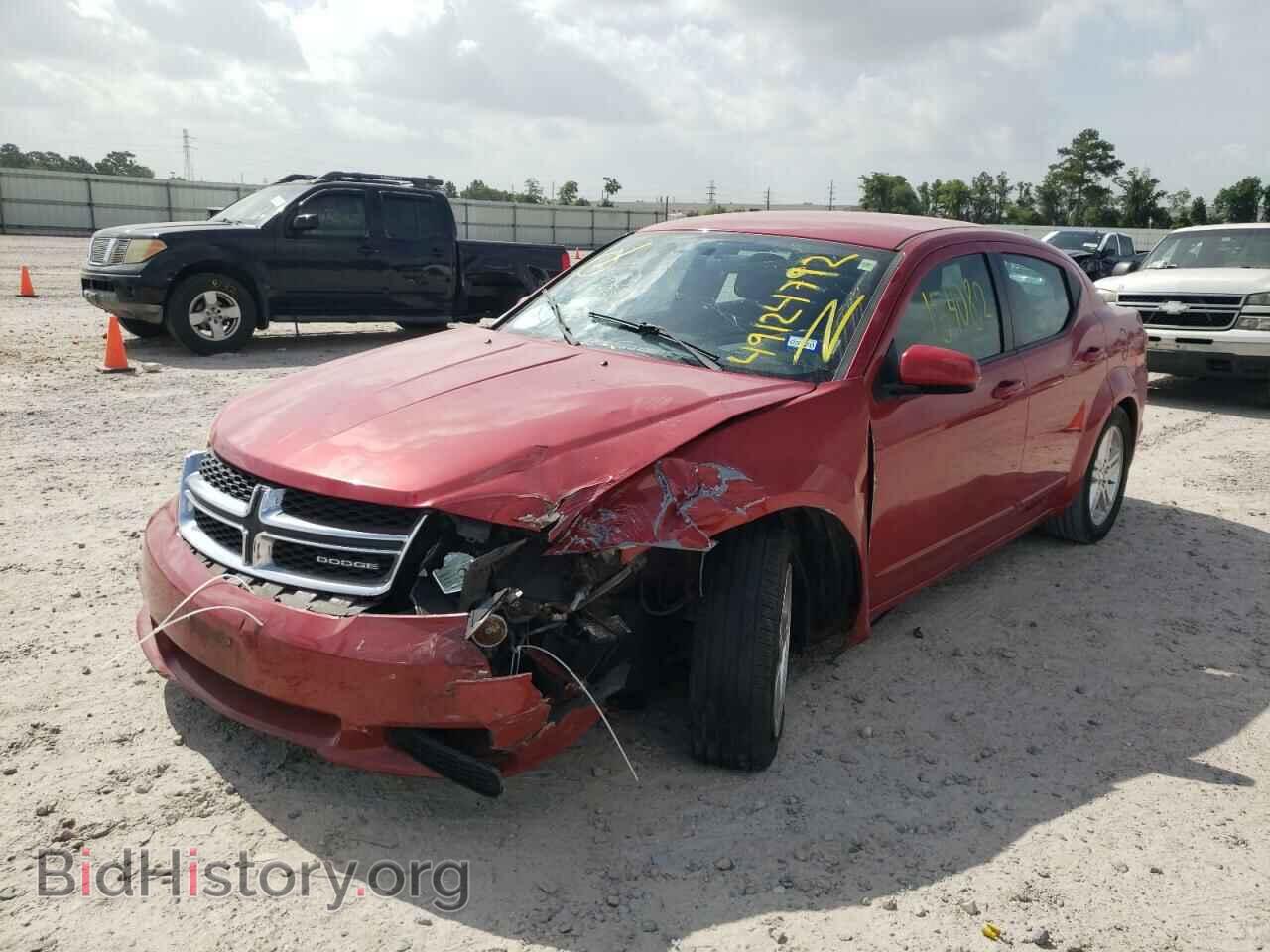 2012 DODGE AVENGER - VIN: 1C3CDZCB1CN156675 - Фото 2