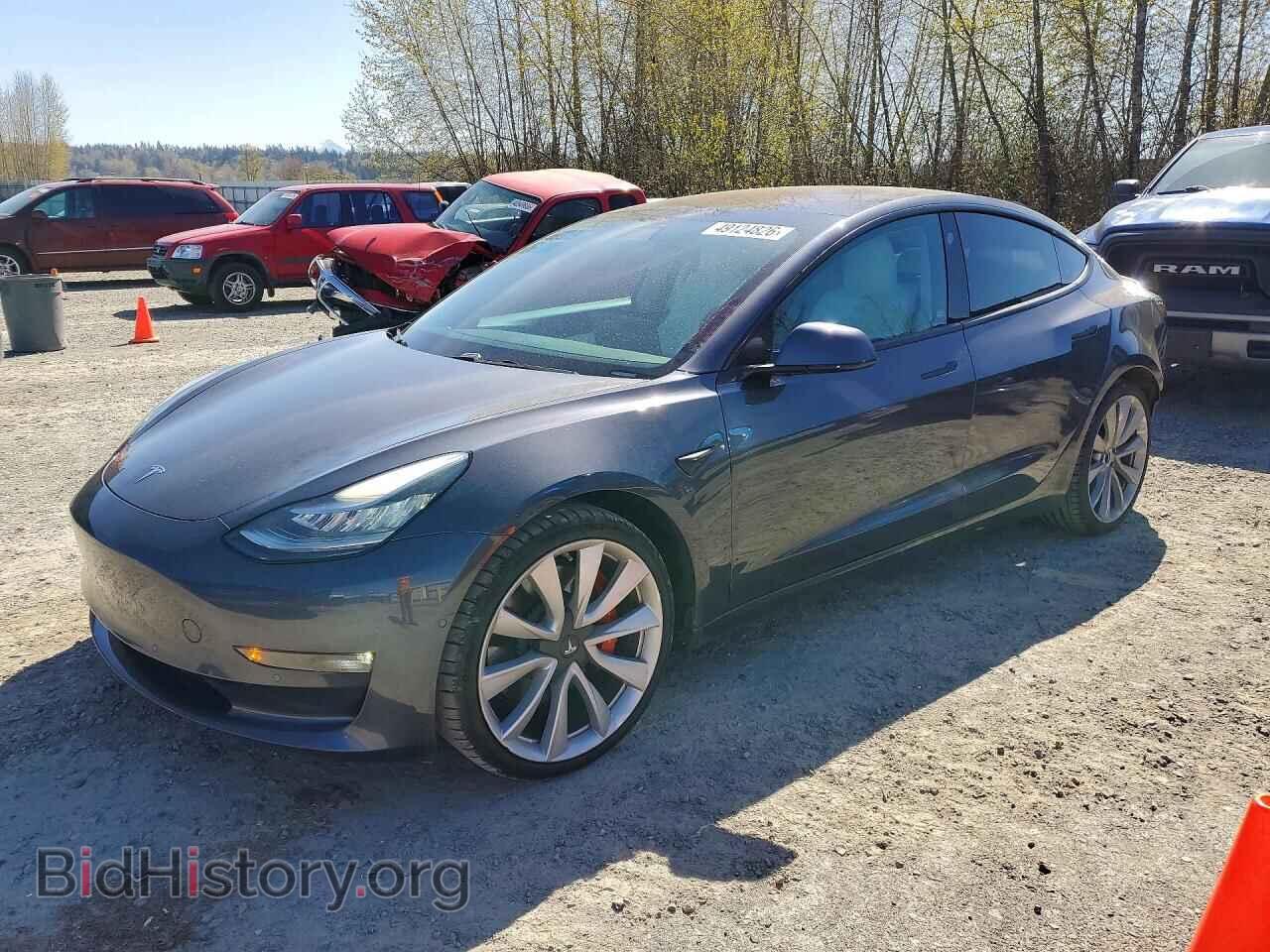 Photo 5YJ3E1EB7JF186086 - TESLA MODEL 3 2018