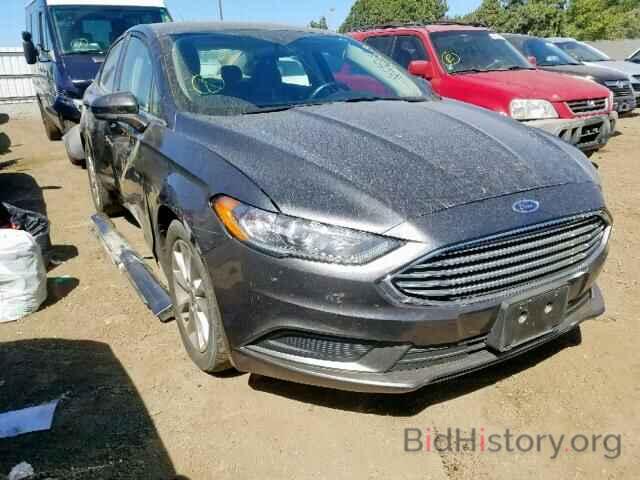 Photo 3FA6P0H77HR221829 - FORD FUSION SE 2017