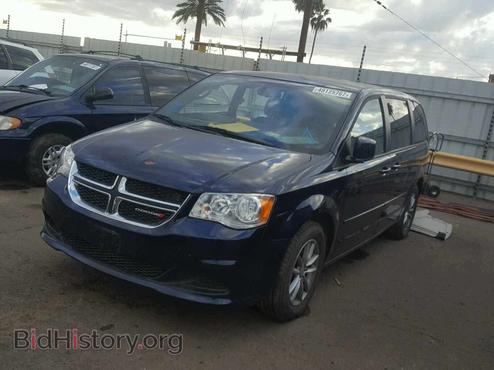 2016 DODGE CARAVAN - VIN: 2C4RDGBG8GR107814 - Фото 2