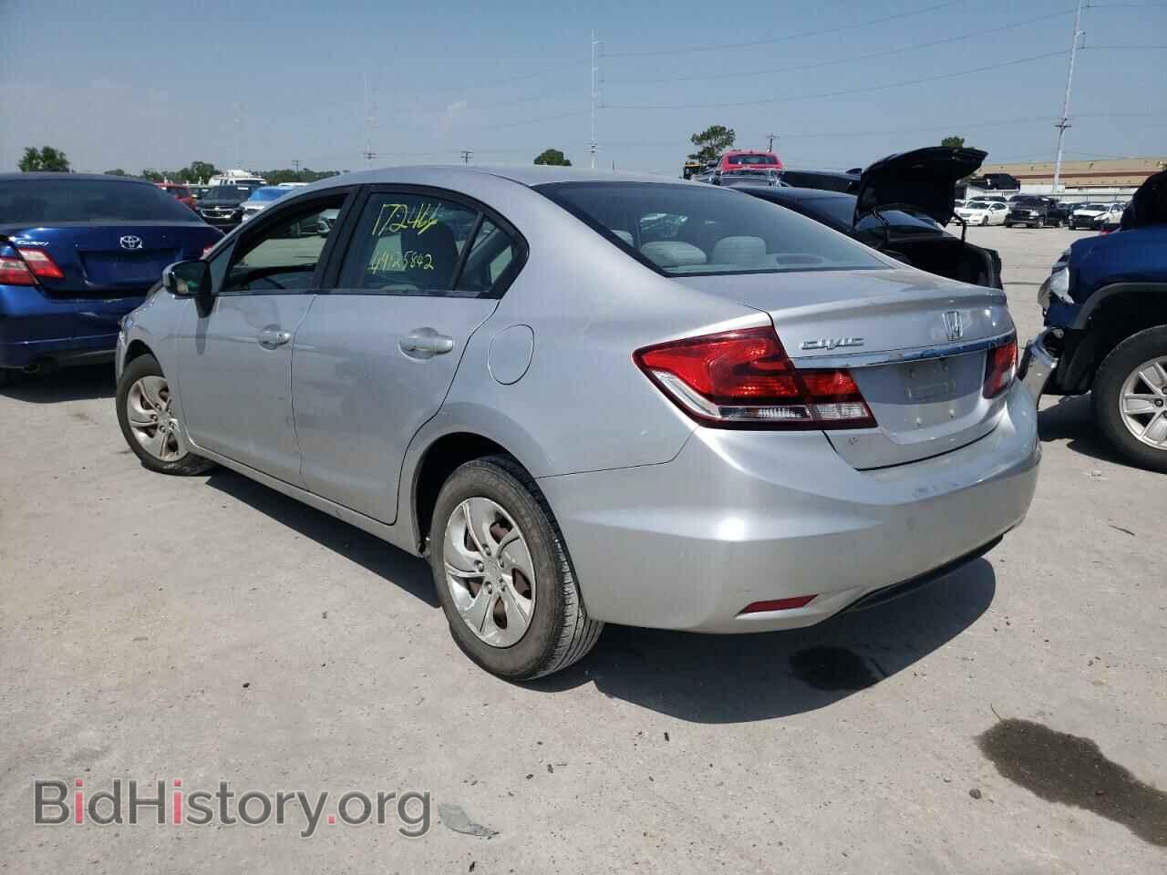 2014 HONDA CIVIC - VIN: 19XFB2F51EE036006 - Фото 3