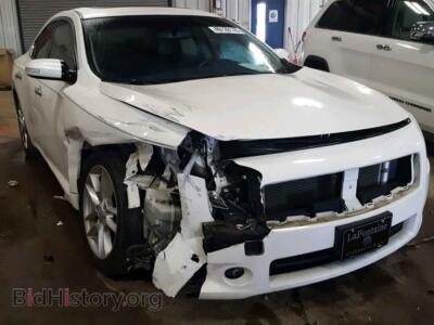 2011 Nissan MAXIMA S, white — VIN 1N4AA5AP2BC852819, Copart