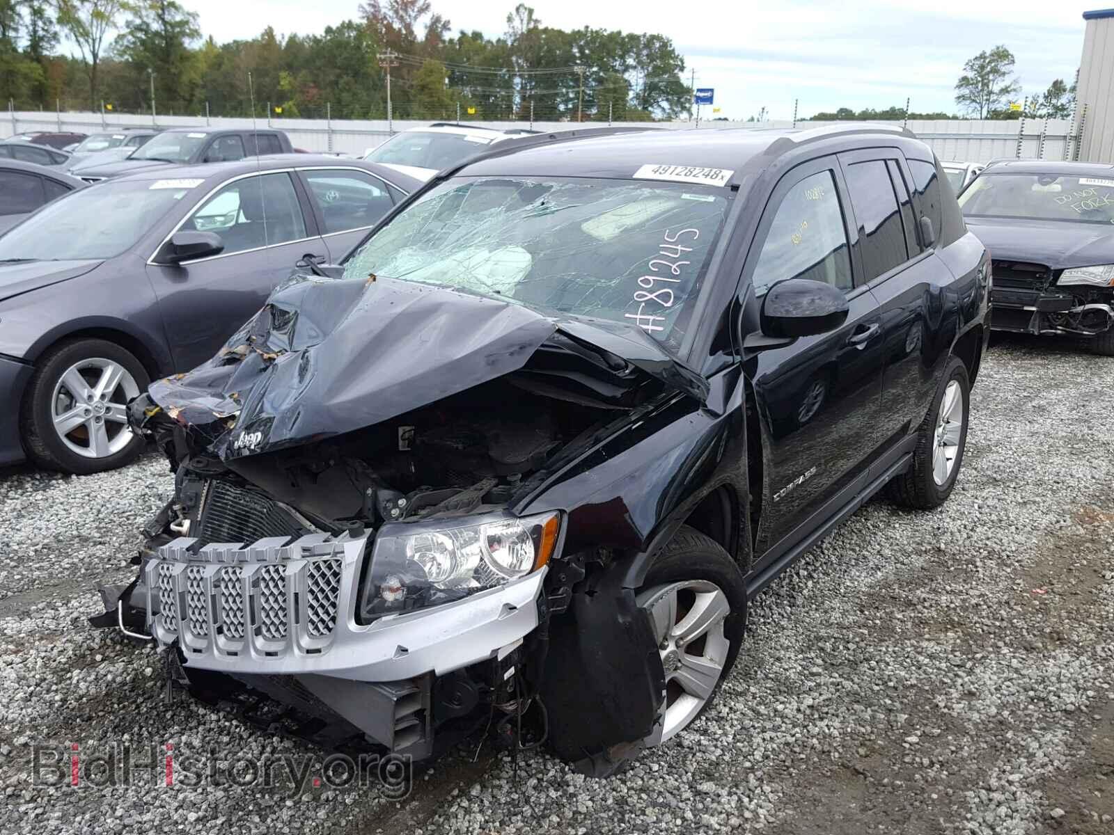 2014 JEEP COMPASS LA - VIN: 1C4NJCEB8ED737543 - Фото 2