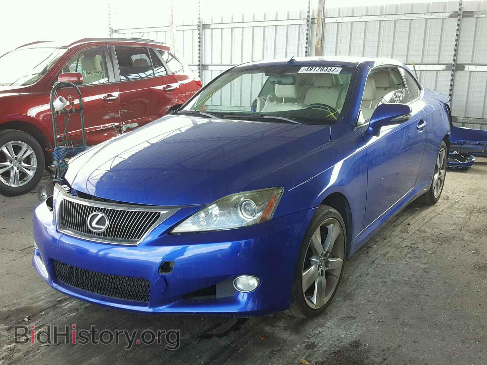 2010 LEXUS IS350 - VIN: JTHFE2C23A2504292 - Фото 2
