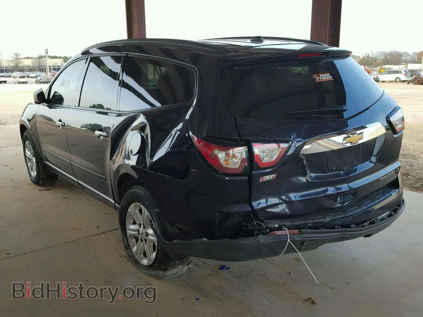 2015 CHEVROLET TRAVERSE - VIN: 1GNKRFKD7FJ194358 - Фото 3
