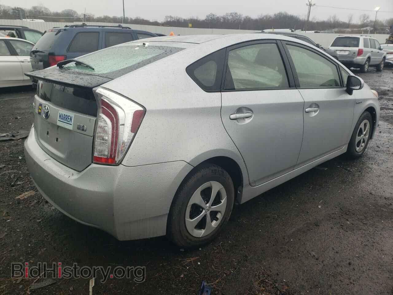 2014 TOYOTA PRIUS - VIN: JTDKN3DU8E0361718 - Фото 3