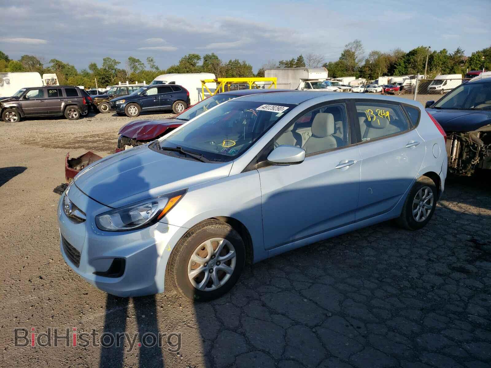 2012 HYUNDAI ACCENT - VIN: KMHCT5AE3CU018383 - Фото 2
