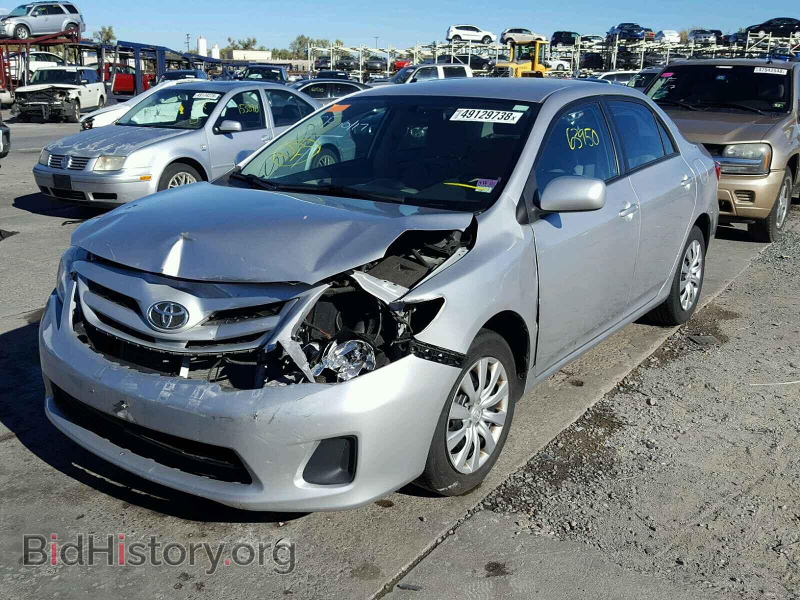 2012 TOYOTA COROLLA BA - VIN: 2T1BU4EE3CC774553 - Фото 2