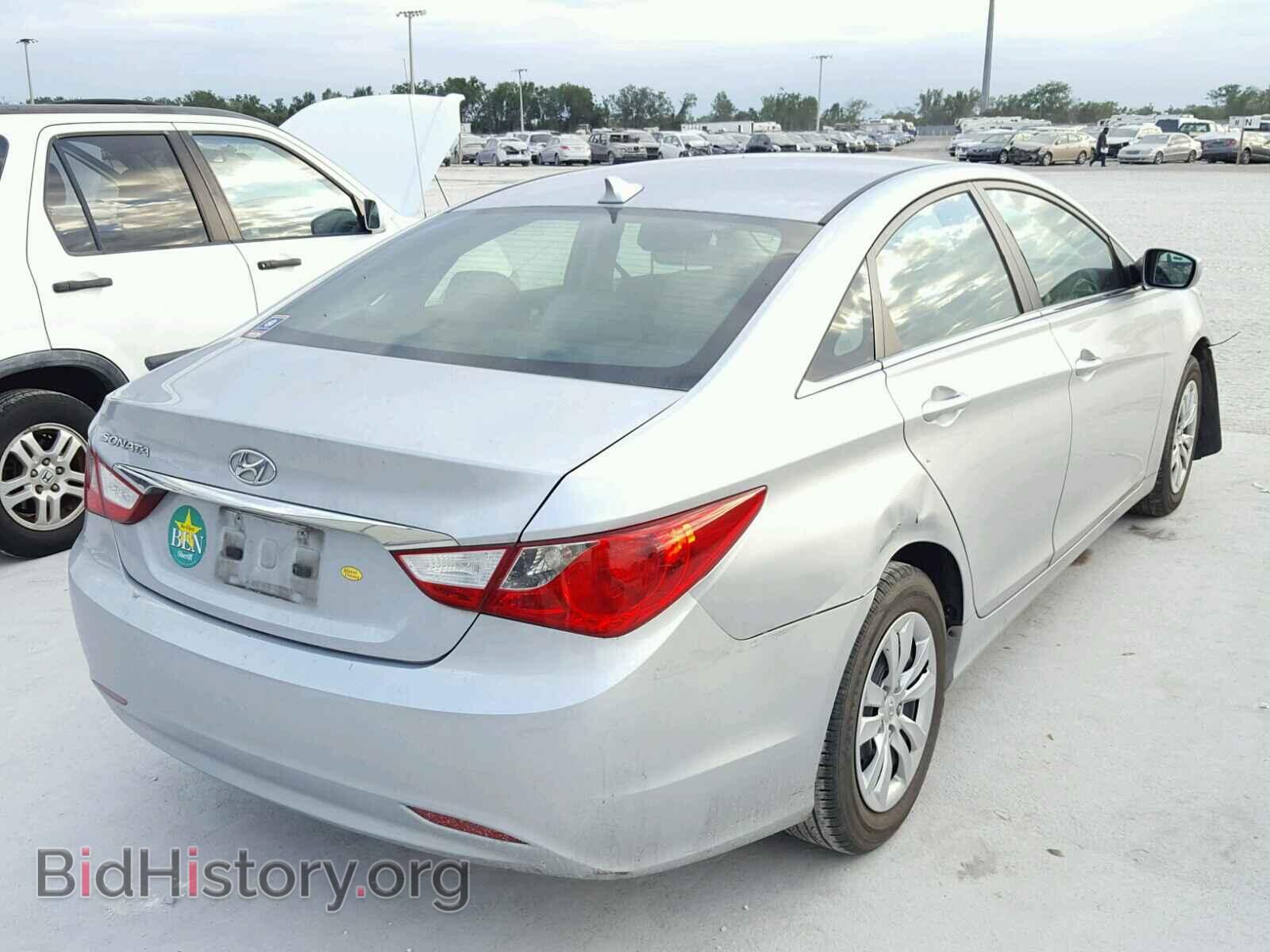 2012 HYUNDAI SONATA - VIN: 5NPEB4AC0CH327506 - Фото 4