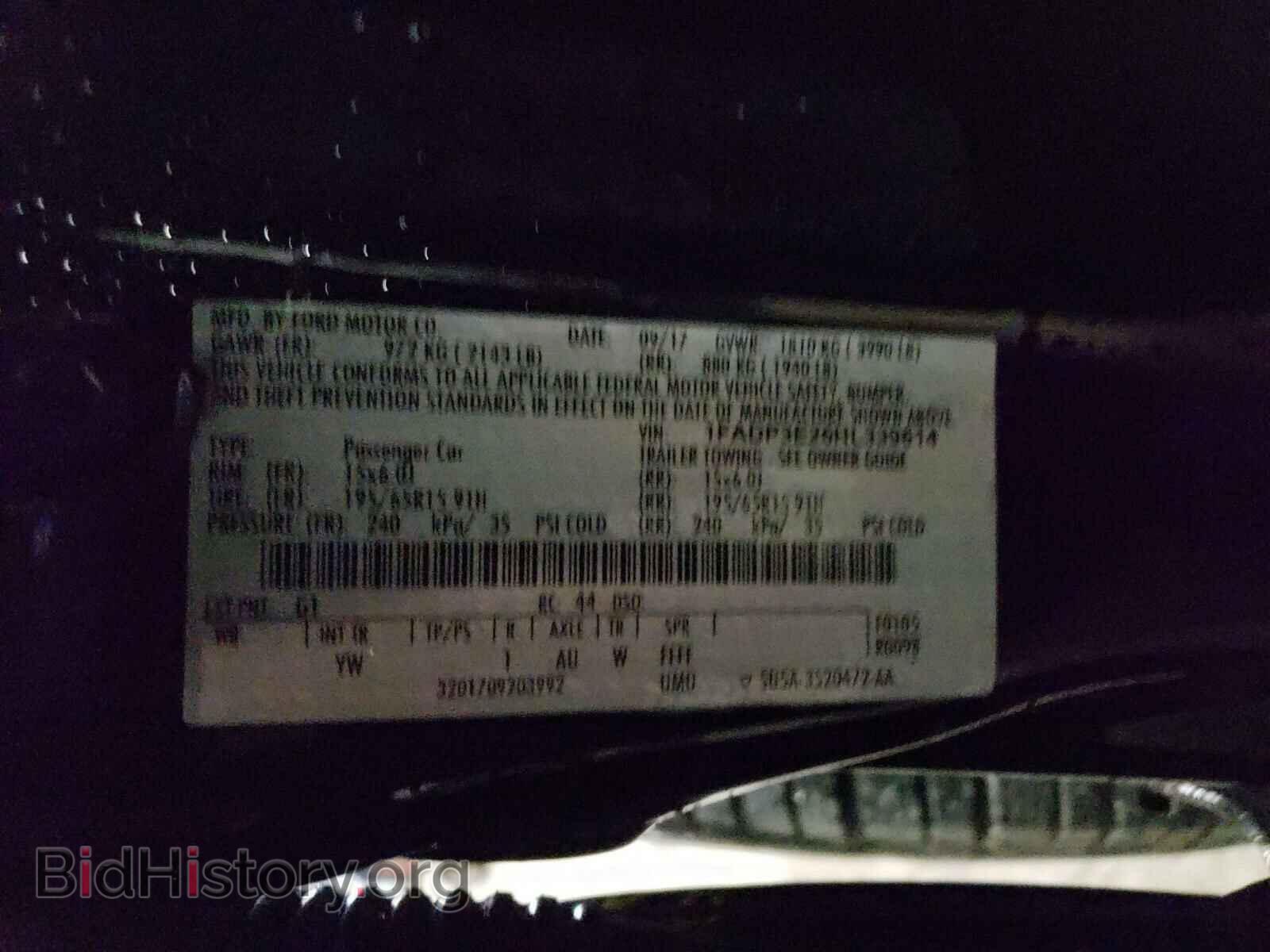 2017 FORD FOCUS - VIN: 1FADP3E26HL339614 - Фото 10