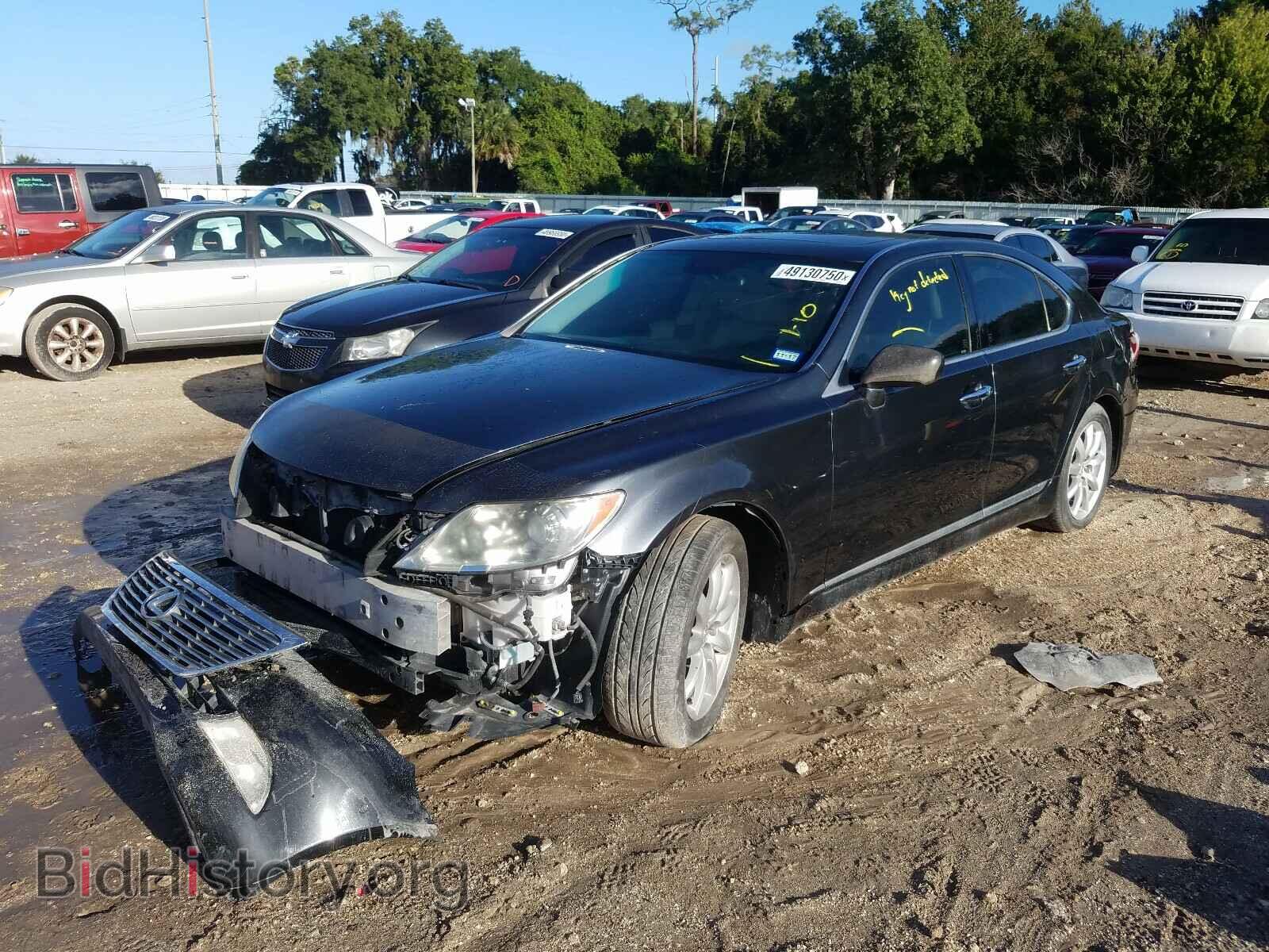 2008 LEXUS LS460 - VIN: JTHBL46F085074759 - Фото 2