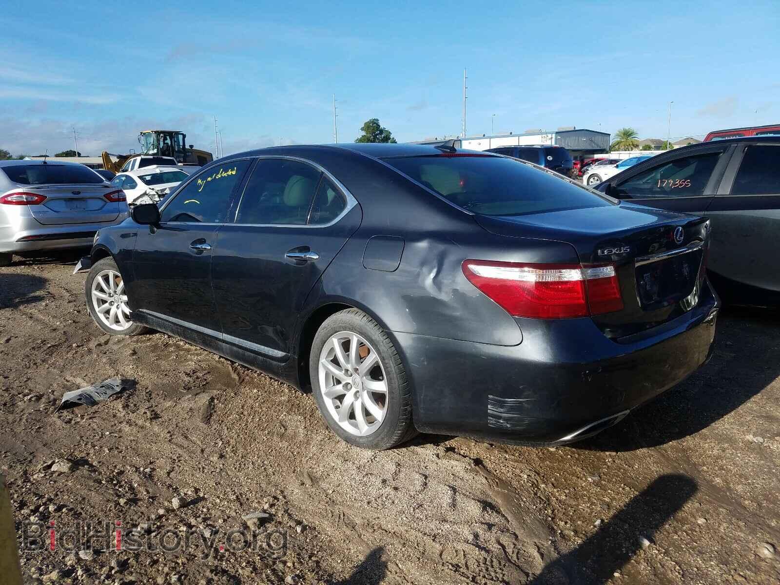 2008 LEXUS LS460 - VIN: JTHBL46F085074759 - Фото 3
