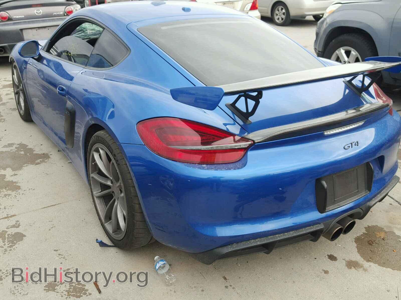 2016 PORSCHE CAYMAN - VIN: WP0AC2A89GK191184 - Фото 3