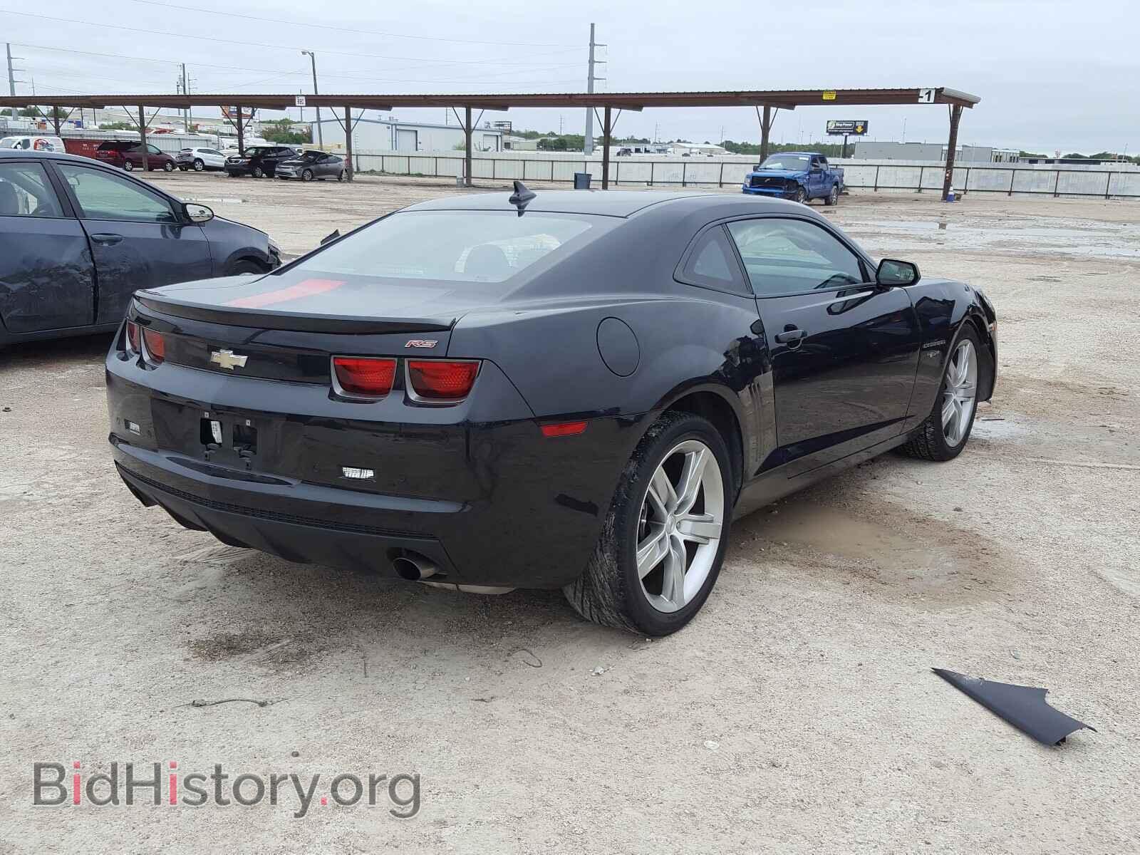 2012 CHEVROLET CAMARO - VIN: 2G1FG1E37C9200438 - Фото 4