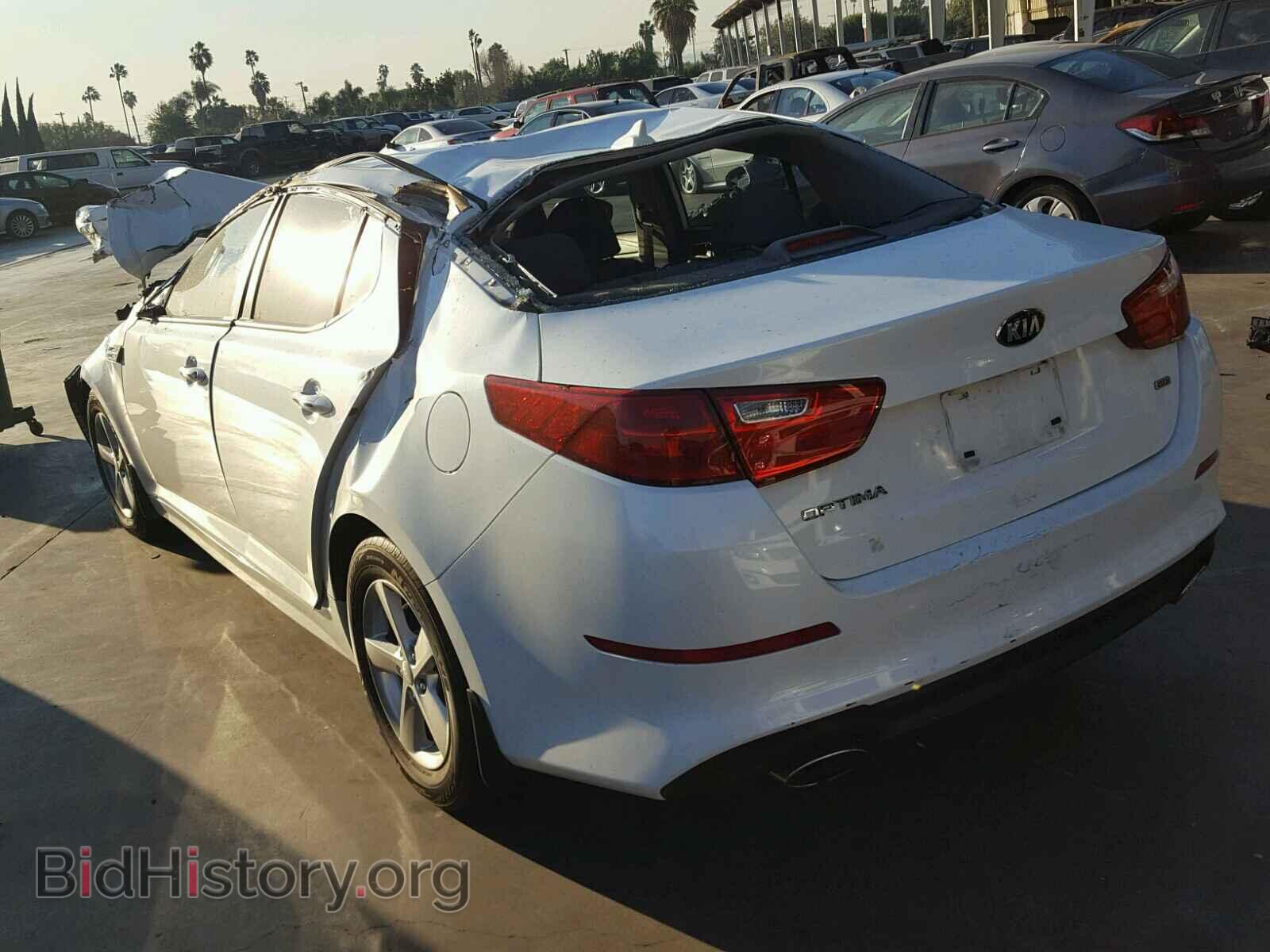 2015 KIA OPTIMA - VIN: KNAGM4A73F5657678 - Photo 3