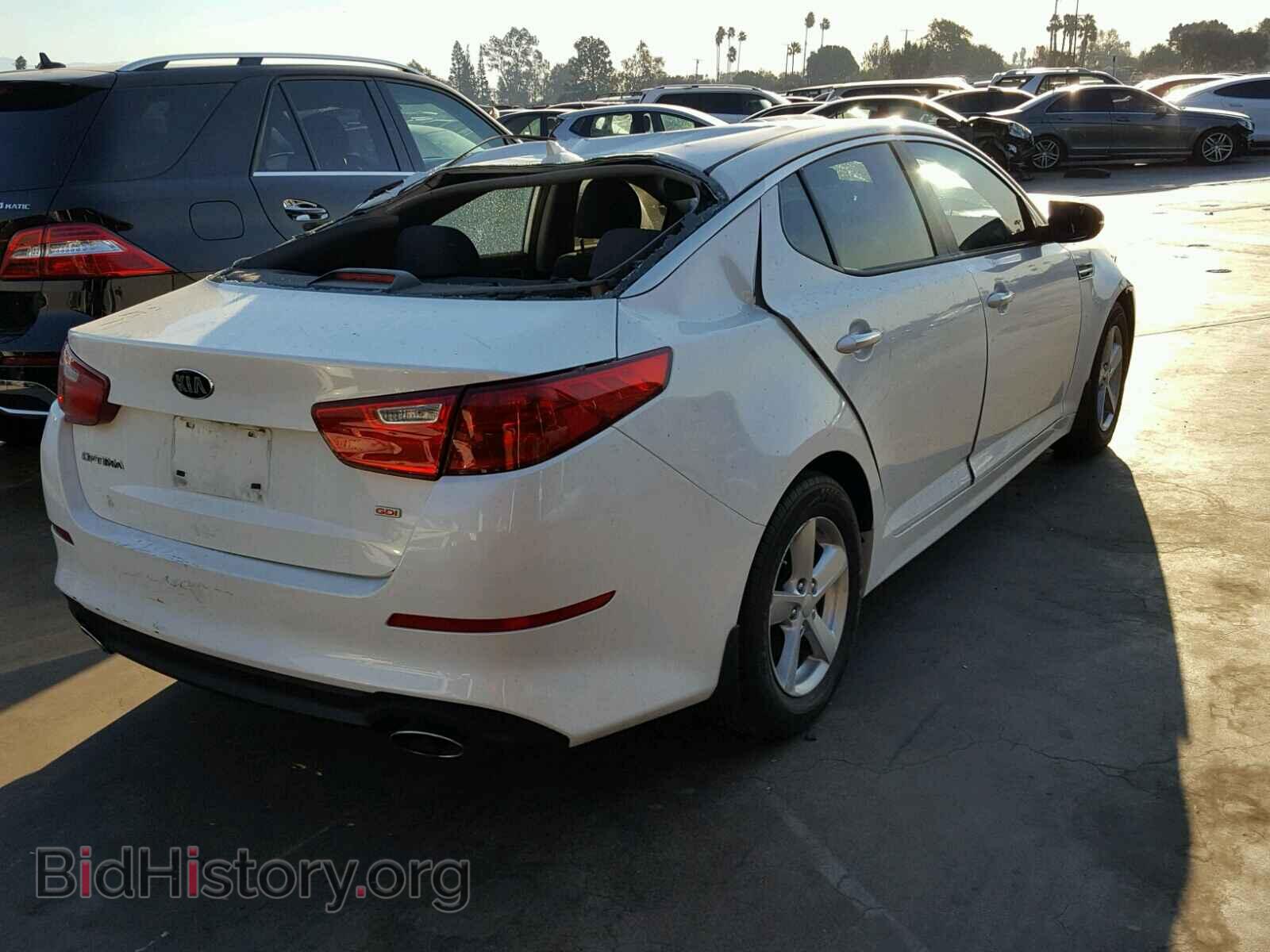 2015 KIA OPTIMA - VIN: KNAGM4A73F5657678 - Photo 4