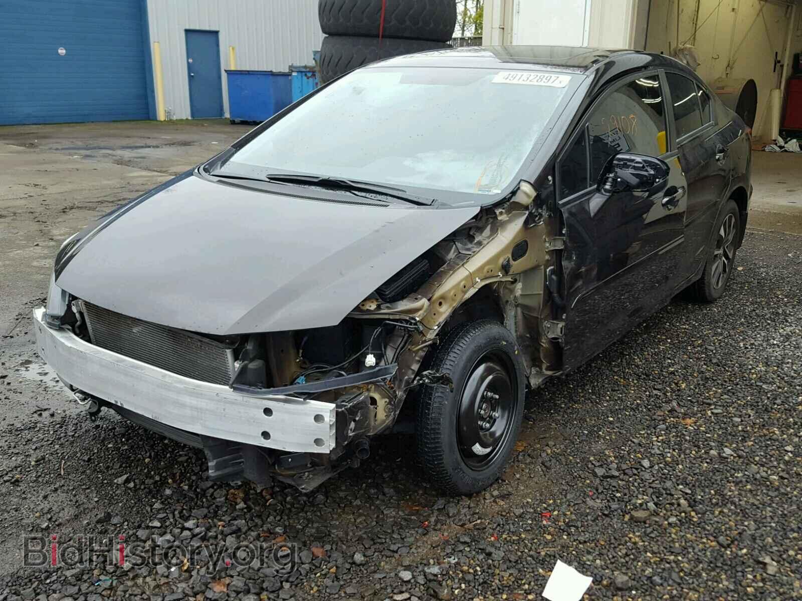 2014 HONDA CIVIC - VIN: 2HGFB2F88EH547342 - Фото 2