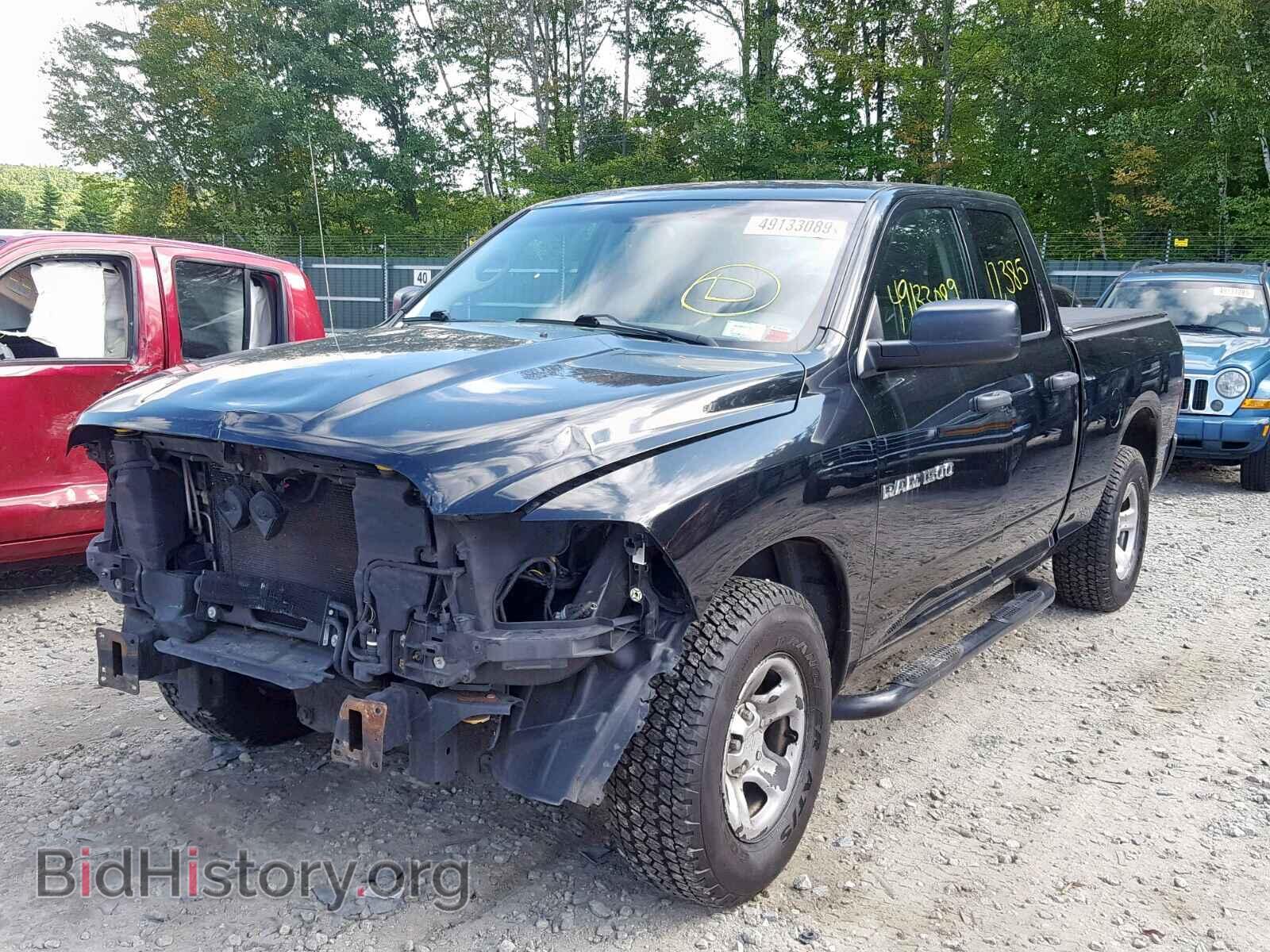 2012 DODGE RAM 1500 S - VIN: 1C6RD7FP8CS302841 - Фото 2