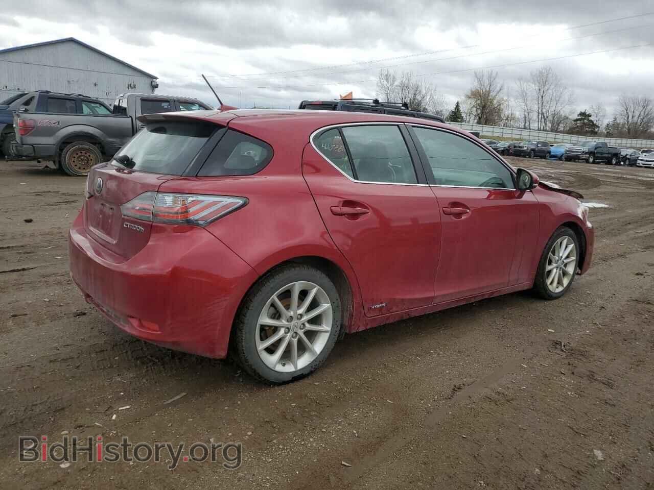 2011 LEXUS CT 200 - VIN: JTHKD5BH6B2013418 - Фото 3