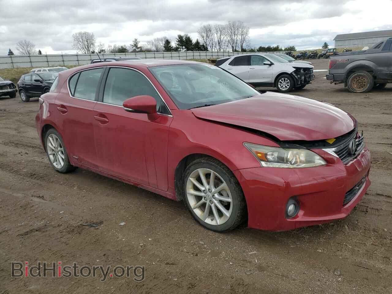 2011 LEXUS CT 200 - VIN: JTHKD5BH6B2013418 - Фото 4