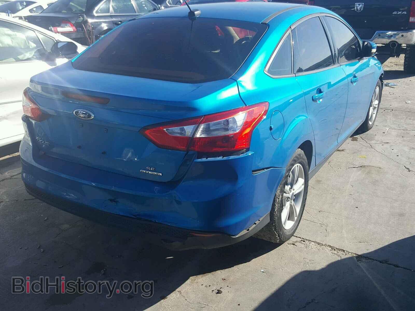 2013 FORD FOCUS - VIN: 1FADP3F23DL351910 - Фото 4