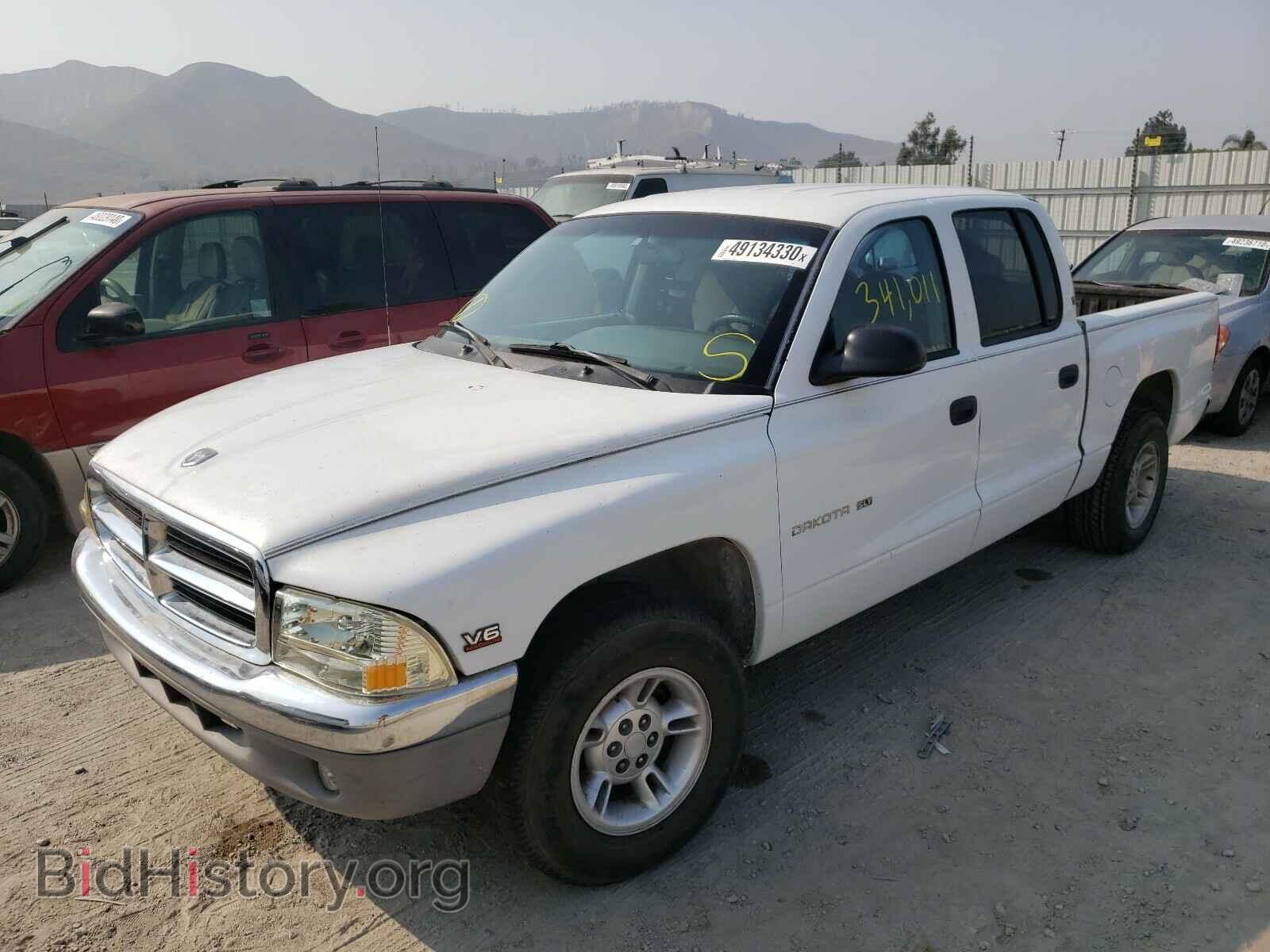 2000 DODGE DAKOTA - VIN: 1B7GL2AX4YS673967 - Фото 2