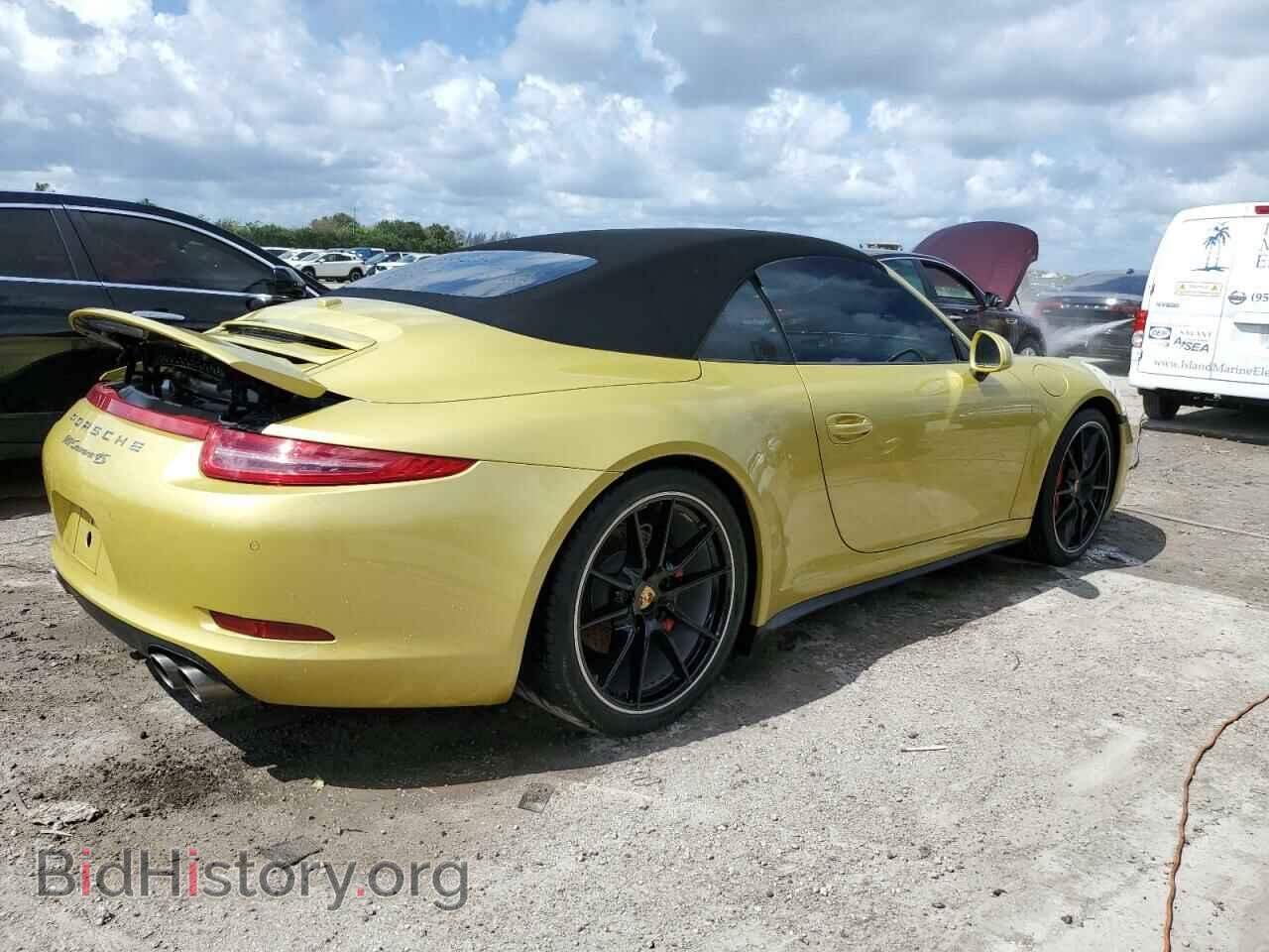 2014 PORSCHE 911 - VIN: WP0CB2A9XES155277 - Фото 3
