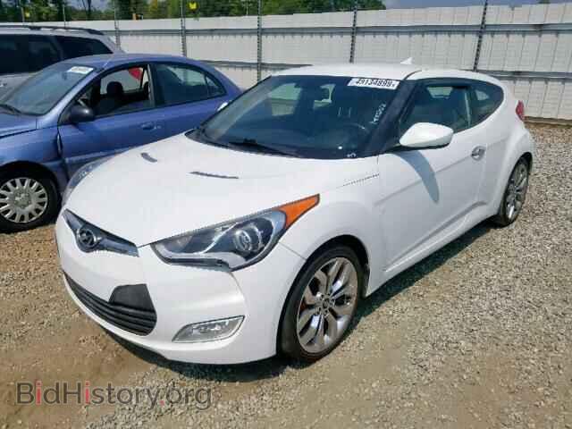 2014 HYUNDAI VELOSTER - VIN: KMHTC6AD3EU212640 - Фото 2